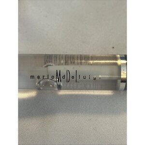 MARIO MD DE LIUIGI Supergloss Lip Coat Clear Shine Gloss W/BRUSH APPLICATOR .21